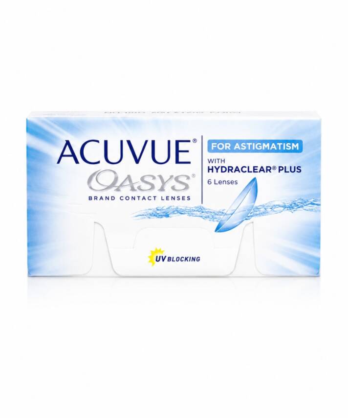 Johnson & Johnson ACUVUE OASYS for Astigmatism 2 Haftalık 6’lı Kutu - 1